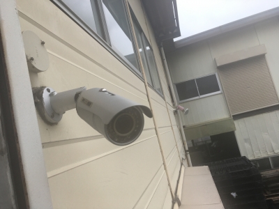 SAXA(サクサ) iage(アイエイジ)ネットワークカメラ IP-2MBMを設置しま