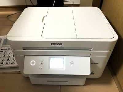 EPSON(エプソン) A4インクジェット複合機 EW-M530Fを設置しま