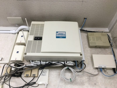 SAXA(サクサ)PLATIAⅢStdの設置。コードレス電話機で便利に利用