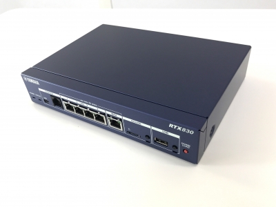 YAMAHA(ヤマハ) ギガアクセスVPNルーター RTX830設置しました。 | ネオ