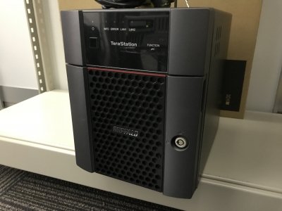 BUFFALO(バッファロー)TeraStation TS3220DNシリーズを設置しました