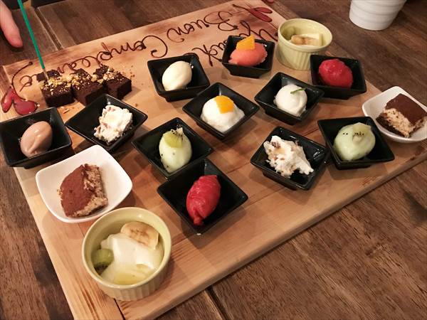 御殿場市 トラットリア フィレンツェさんのバースデープレートがかわいかった おいしい御殿場日記