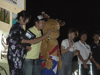 盛り上がった前夜祭