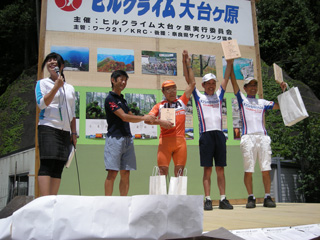 西川さん、植林さん表彰!