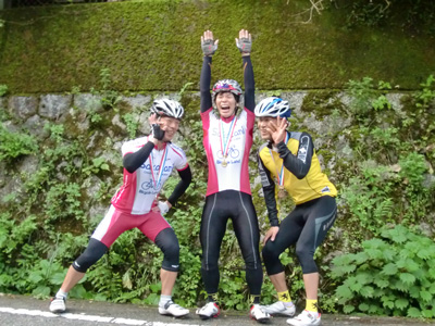 3本目の表彰式