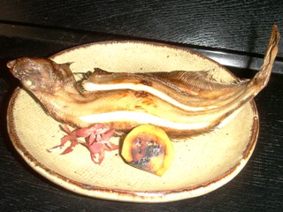 柳かれい若狭焼き