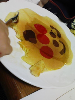 アンパンマンホットケーキ