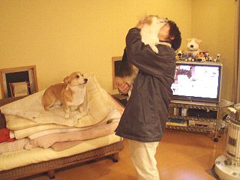 んん〜♪ おかえりぃ〜♪