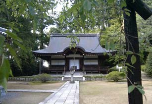 弘川寺の本殿