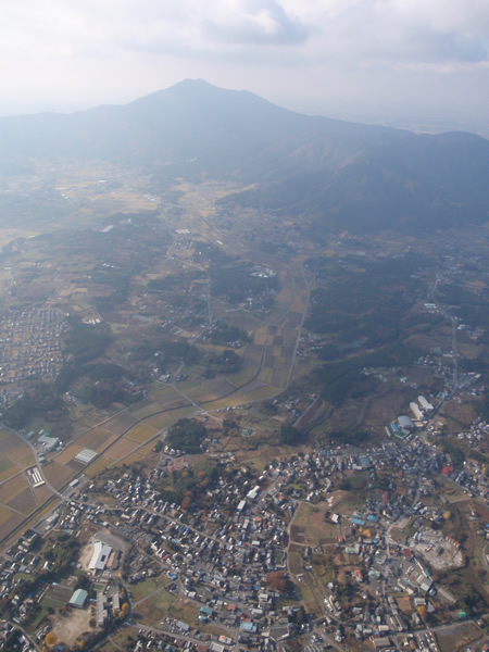 石岡からの筑波山