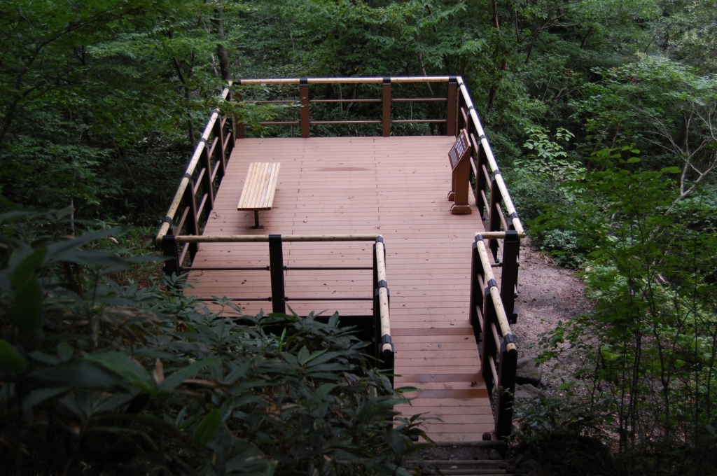 大山滝展望デッキ(鳥取県)