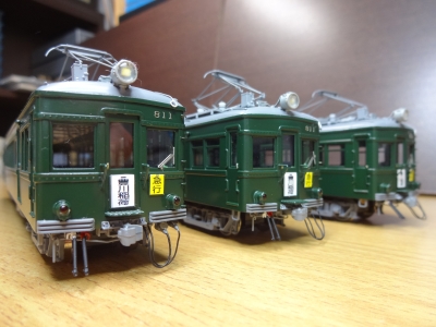 い*ん様 谷川製作所　名鉄シリーズ　850形　車体バラキット　ジャンク扱い　未完 一連のシリーズ完成そして納品。 | 模型工房あとりえピクタ