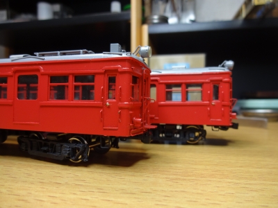 谷川製作所 名鉄3800系高運転台、車体バラキット2両セット。床下
