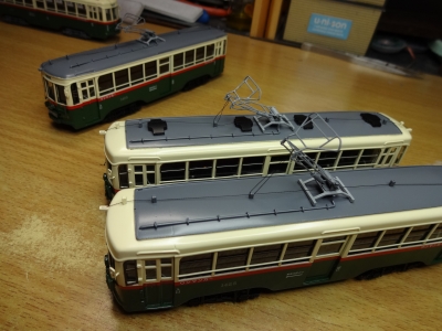 名古屋市電1400形は完成納品しました。 | 模型工房あとりえピクタ