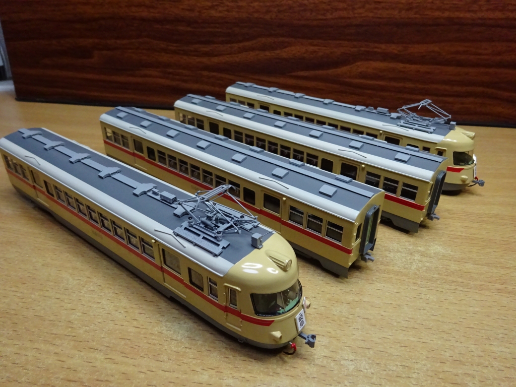 名鉄3400系4連更新車2態。 | 模型工房あとりえピクタ