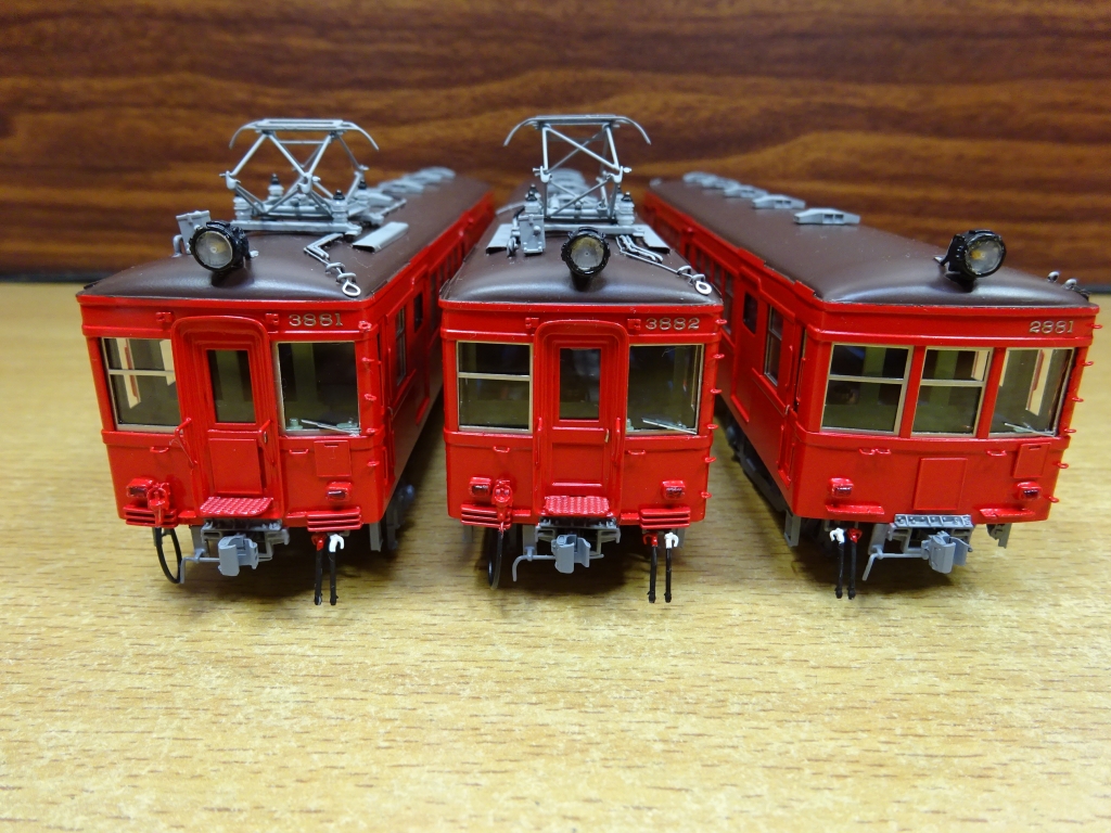 名鉄3880系は完成しました。 | 模型工房あとりえピクタ