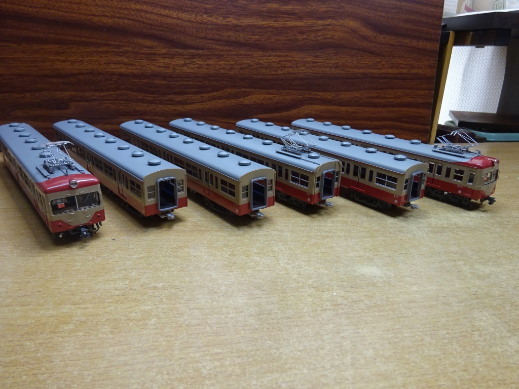 稀少品）西武鉄道551系 4輌組 車体キット（ムサシノモデル製）