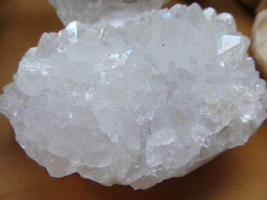 レインボー水晶