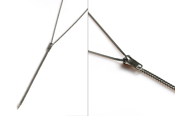 harakiri / zipper necklace