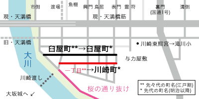 大阪市 天満 地図
