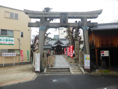 大阪市 野江 水神社