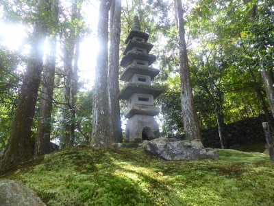 大津市 坂本 旧竹林院