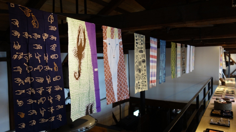 手ぬぐい展,草の音