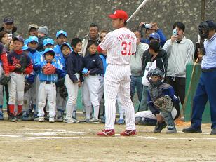 石原は、ヤル気満々。