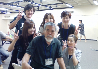 舞台『IMAGINE9.11』稽古にて(2012/9/19)