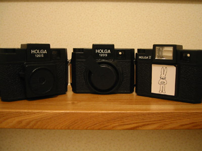 針穴HOLGA3兄弟