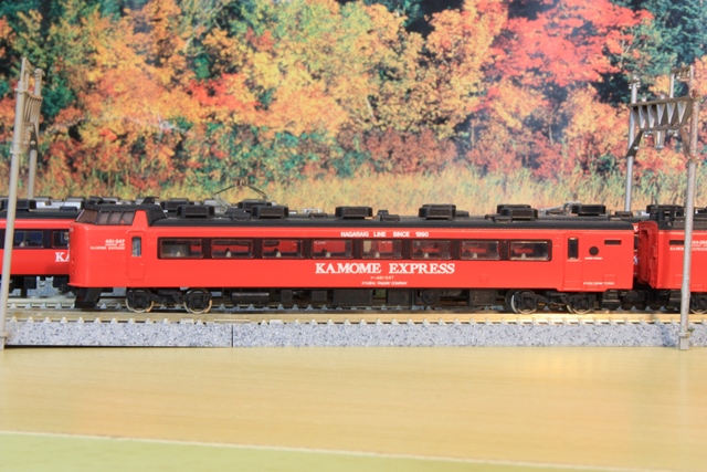 真っ赤なJR485系かもめエクスプレス | 湘南急行鉄道物語