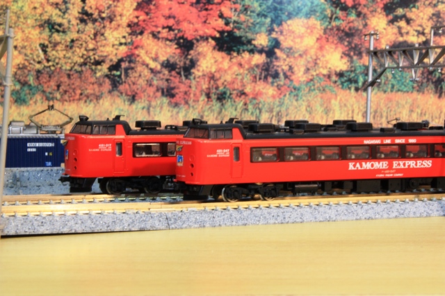真っ赤なJR485系かもめエクスプレス | 湘南急行鉄道物語