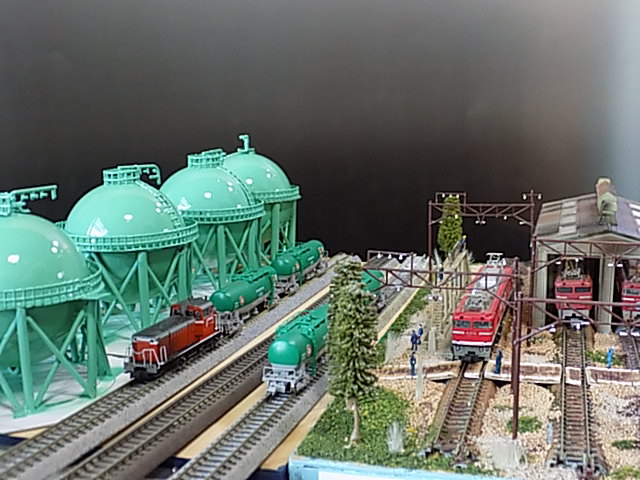 鉄道模型　Nゲージ コンビナート工場　情景ジオラマ 鉄道模型 Nゲージ コンビナート工場 情景ジオラマ