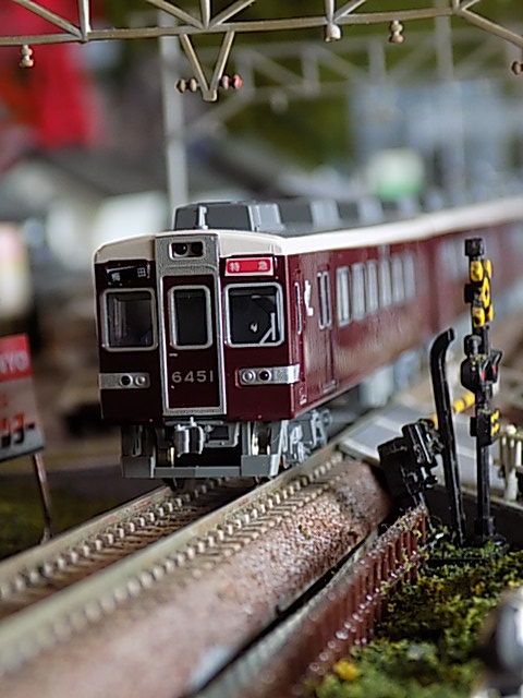 ようこそ鉄道模型の世界へ阪急6300電車】屋内撮影 NO.50 走行順調