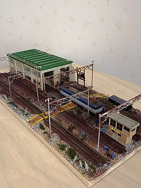 2016年に作ったジオラマの全て見せますシリーズその二車庫がある