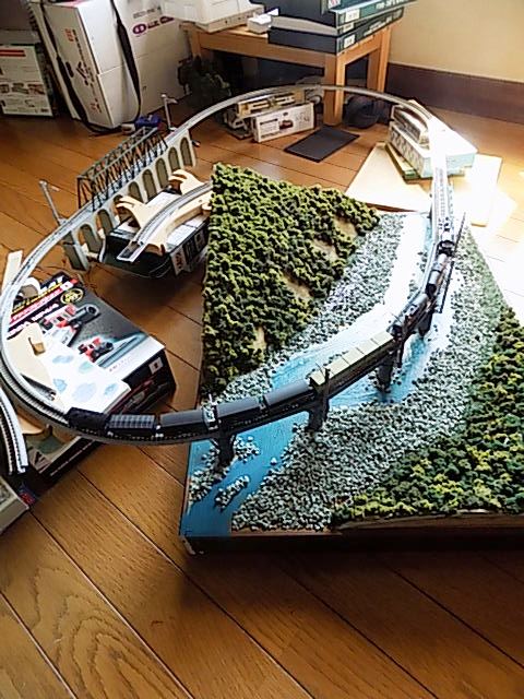 カトー カーブ鉄橋セットR448-60°(緑) 【KATO・20-823