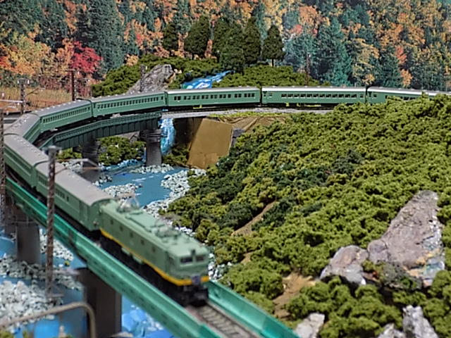 緑の疾風・青大将マイクロエースEF58－57・44系客車 特急