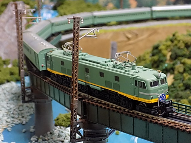 緑の疾風・青大将マイクロエースEF58－57・44系客車 特急