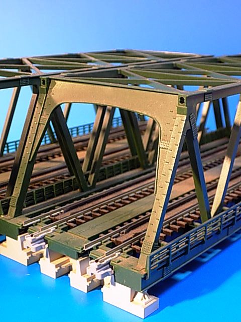 夢が広がるレイアウト・ジオラマ製作の部品カトー複線トラス鉄橋 で何を作ろうか？ | 湘南急行鉄道物語