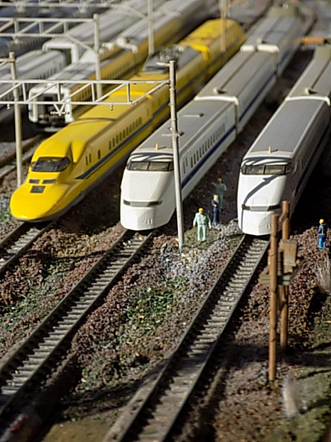 700系　ドクターイエロー　鉄道模型 新幹線 ドクターイエロー, 700系, N700系, N700系A, 500系 N