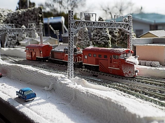 再販だけど大雪のため活躍中KATO Nゲージ DD16 304 ラッセル式除雪車