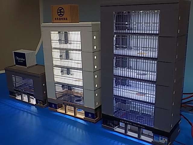 Nゲージ TOMIX 大型ビルと薄型ビル２棟の計ビル３棟セット backend=imagemagick;version=1;