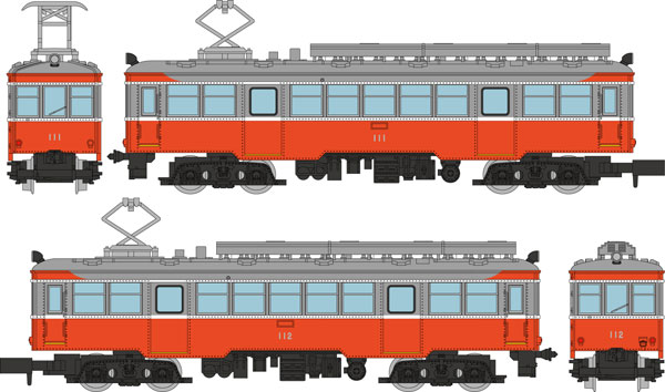 鉄コレ】箱根登山鉄道モハ2形（111号+112号）2019年5月発売これはLED