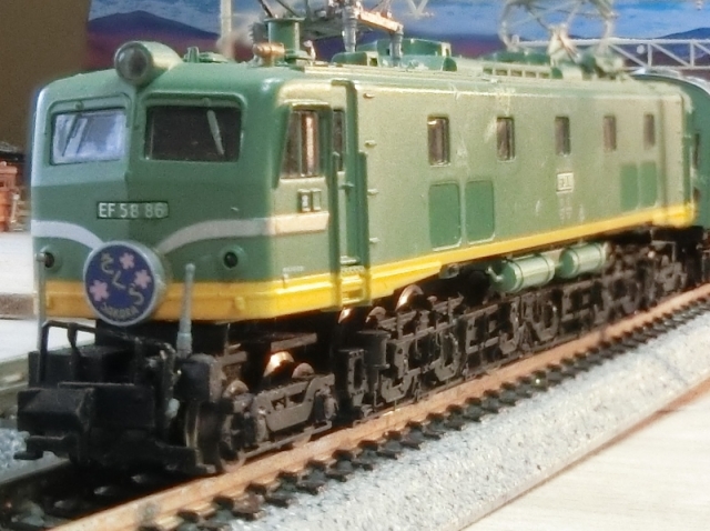 選挙に行こう！マイクロエースEF58-86+44系客車 臨時特急