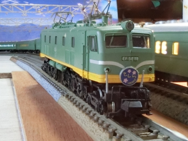 選挙に行こう！マイクロエースEF58-86+44系客車 臨時特急