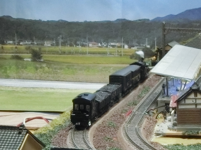 卓上鉄道ジオラマC12と客車、貨物列車】 第6弾！ NO.6