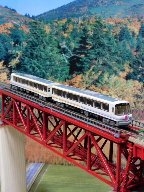 鉄コレ 秋田内陸縦貫鉄道 AN8900 オリジナルカラー とTOMIX N 鉄コレ 秋田内陸縦貫鉄道 AN8900 オリジナルカラー とTOMIX N