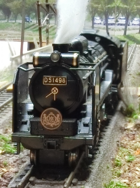 オリエントエクスプレス’88 D51-498 EF58-61お招機 Nゲージ】D51-498オリエント仕様とEF58-61で蒸電運転にて