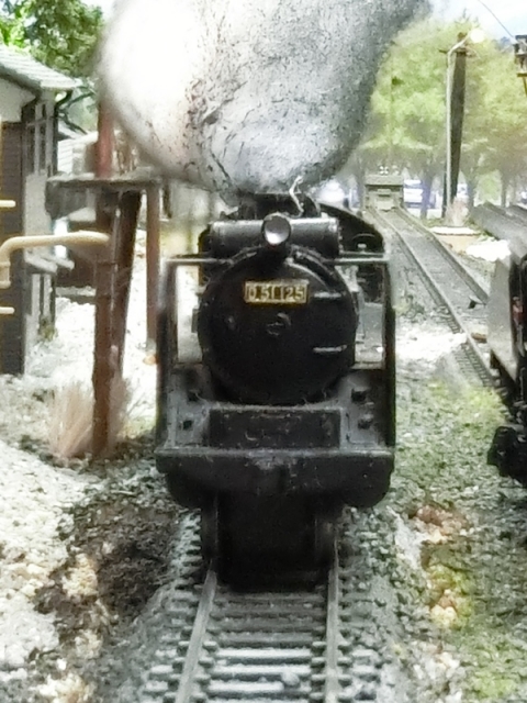 鉄道ジオラマ(レトロな操車場) 川崎市多摩区の三田こども文化センターで「ヨーロッパ鉄道の旅