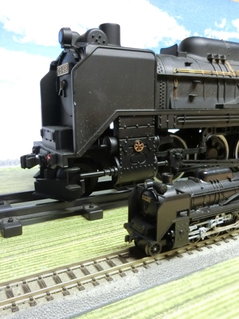 KATOD51vsATOMIC1/40 蒸気機関車 D51形498号機 フルセット (1/40ビッグ